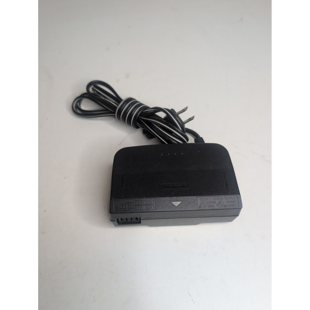 Nintendo 64 N64 OEM Power Supply AC Adapter NUS-002 Genuine Original 100V